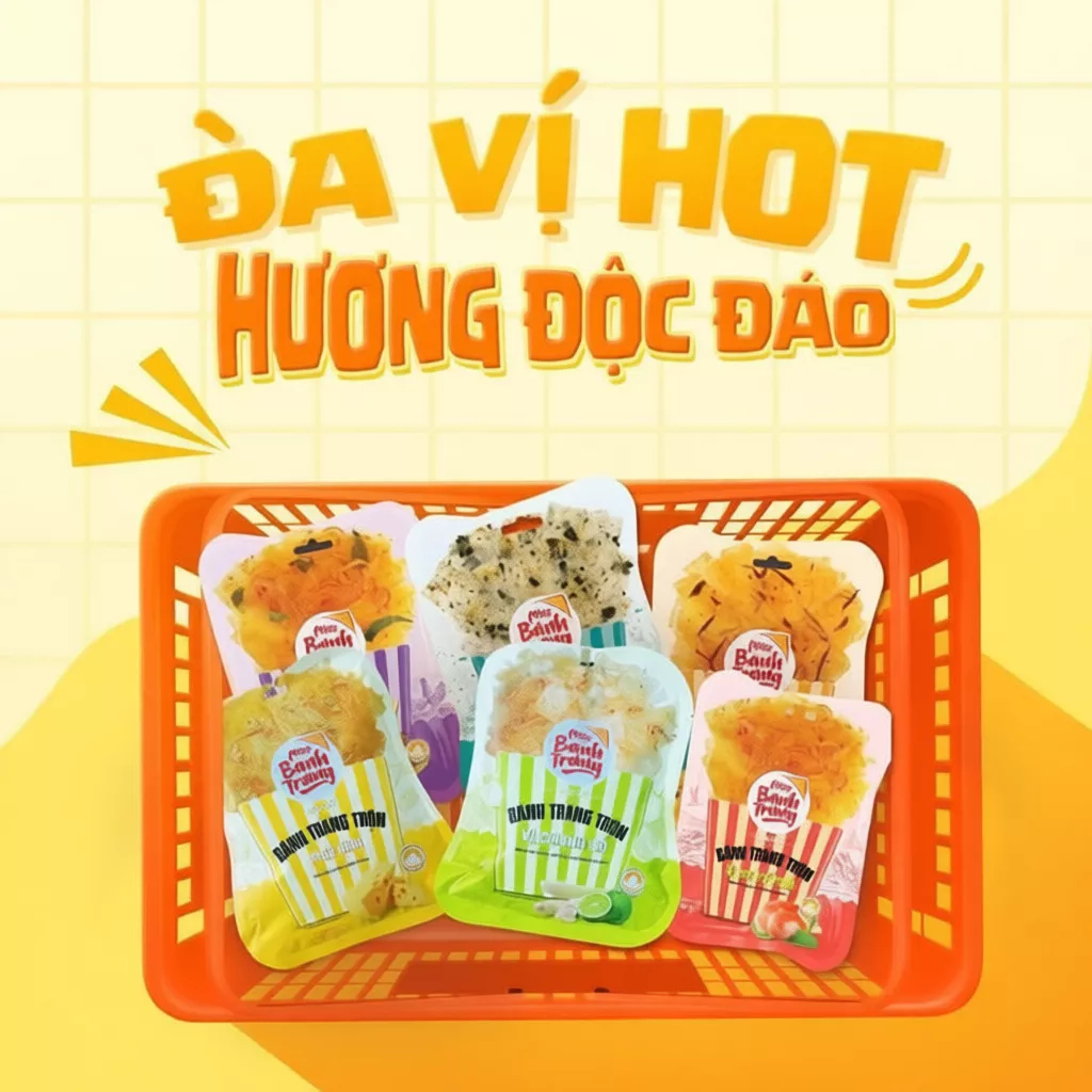 bánh tráng trộn Miss